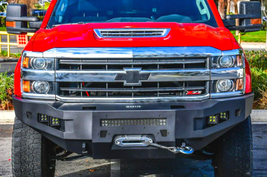 Westin 58-411005 Chevy Silverado 1500 2016-2018 Pro-Series Front Bumper