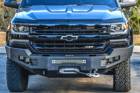 Westin 58-411165 Chevy Silverado 2500/3500 2015-2019 Pro-Series Front Bumper