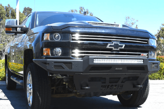Westin 58-41165 Chevy Silverado 2500/3500 2015-2019 Pro-Mod Front Bumper Non-Winch