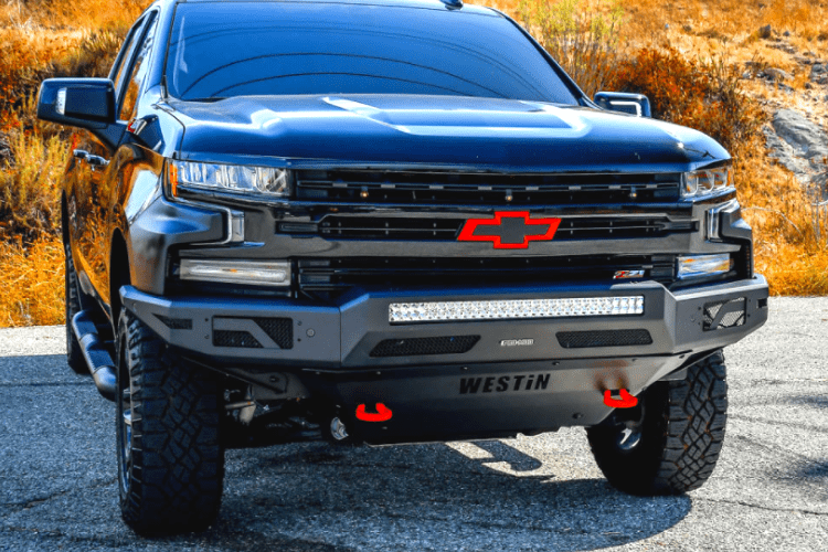 Westin 58-41215 Chevy Silverado 1500 2019-2022 Pro-Mod Front Bumper Non-Winch