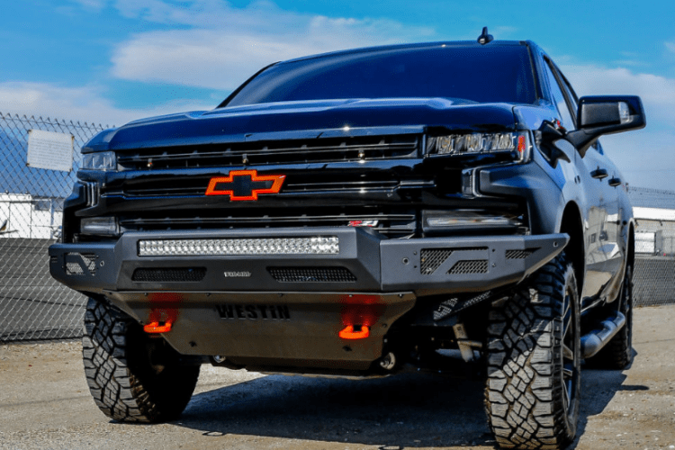 Westin 58-41215 Chevy Silverado 1500 2019-2022 Pro-Mod Front Bumper Non-Winch