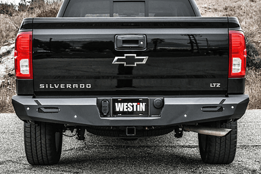 Westin 58-421005 Chevy Silverado 1500 2014-2018 Pro-Series Rear Bumper Black Finish