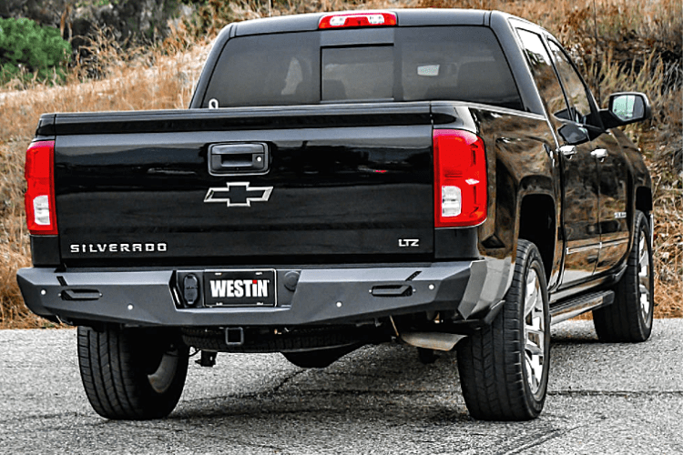 Westin 58-421005 GMC Sierra 2500/3500 2015-2019 Pro-Series Rear Bumper Black Finish