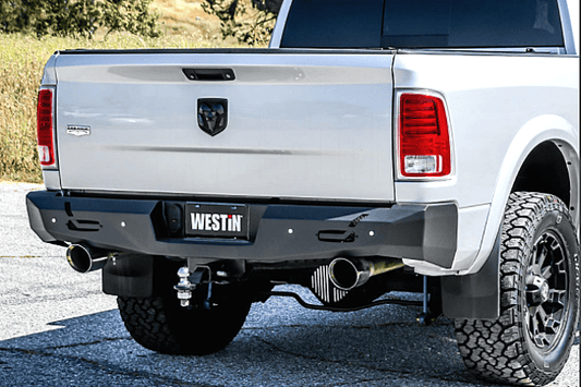 Westin 58-421025 Dodge Ram 2500/3500 2010-2024 Pro-Series Rear Bumper Black Finish