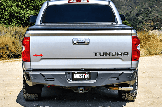 Westin 58-421035 Toyota Tundra 2014-2021 Pro-Series Rear Bumper Black Finish