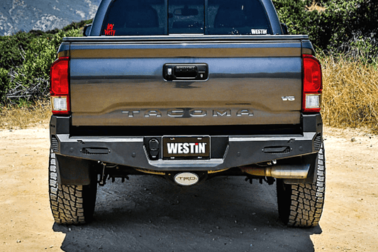 Westin 58-421045 Toyota Tacoma 2016-2021 Pro-Series Rear Bumper Black Finish