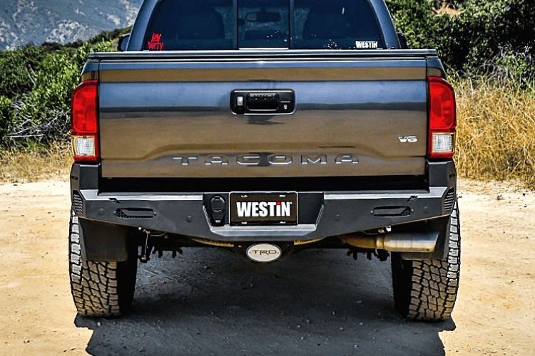 Westin 58-421045 Toyota Tacoma 2016-2023 Pro-Series Rear Bumper Black Finish