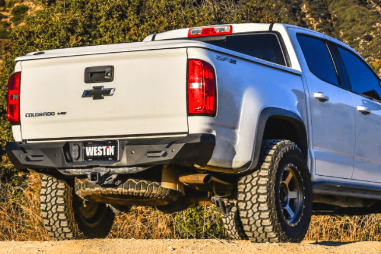 Westin 58-421055 Chevy Colorado ZR2 2017-2020 Pro-Series Rear Bumper