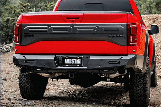 Westin 58-421145 Ford F150 Raptor 2017-2020 Pro-Series Rear Bumper Black Finish