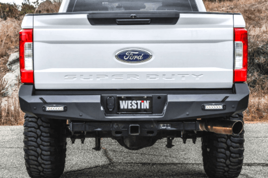 Westin 58-421175 Ford F250/F350 Superduty 2017-2021 Pro-Series Rear Bumper Black Finish