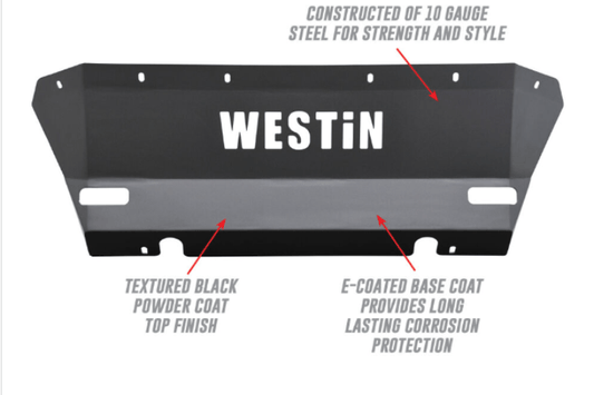 Westin 58-71155 Chevy Colorado 2015-2020 Outlaw/Pro-Mod Skid Plate