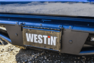 Westin 58-81215 GMC Sierra 1500 2019-2022 Outlaw Rear Bumper Black Finish
