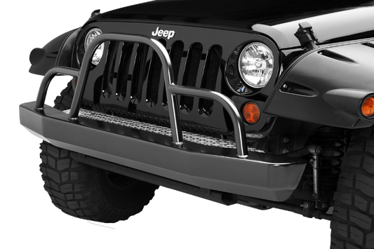 Warrior 59050 Rock Crawler Jeep Wrangler JK Front Bumper 2007-2018