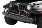 Warrior 59050 Jeep Wrangler JK 2007-2018 Rock Crawler Front Bumper With Brush Guard