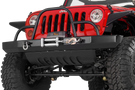 Warrior 595 Jeep Wrangler JK 2007-2018 Rock Crawler Front Bumper Winch Ready