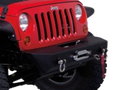 Warrior 597 Jeep Wrangler JK 2007-2018 Rock Crawler Front Bumper Stubby