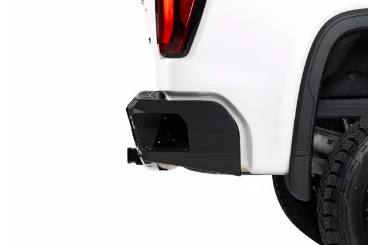 Bodyguard DFC19ANLT Chevy Silverado 1500 2019-2022 A2 Rear Bumper No Sensor Light Cutouts