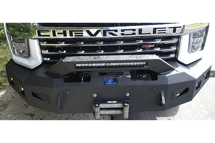 Hammerhead 600-56-0977 Chevy Silverado 2500/3500 2020-2023 Front Bumper Formed Guard Winch Ready