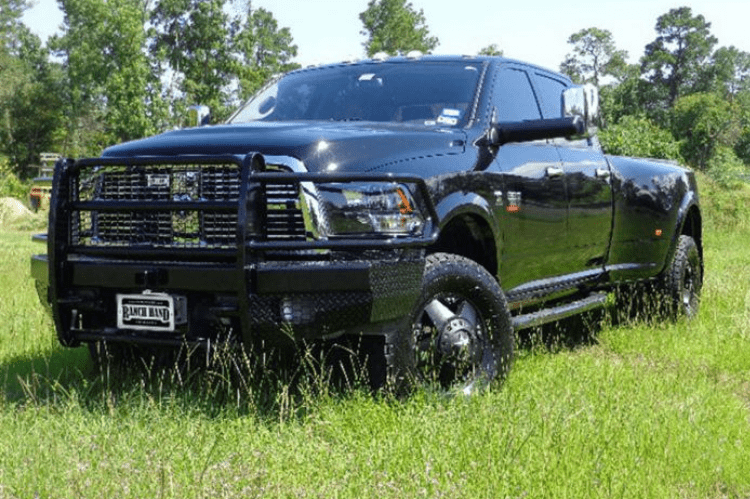 Ranch Hand FBD105BLRS Dodge Ram 2500/3500 2010-2018 Sport Series Front Bumper Winch Ready & Sensors with Grille Guard