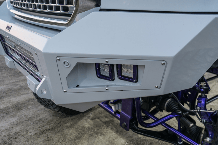 Bodyguard GAC16AY2T Chevy Silverado 1500 2016-2018 A2L Base Front Bumper Sensor Double Light Bar Cutout