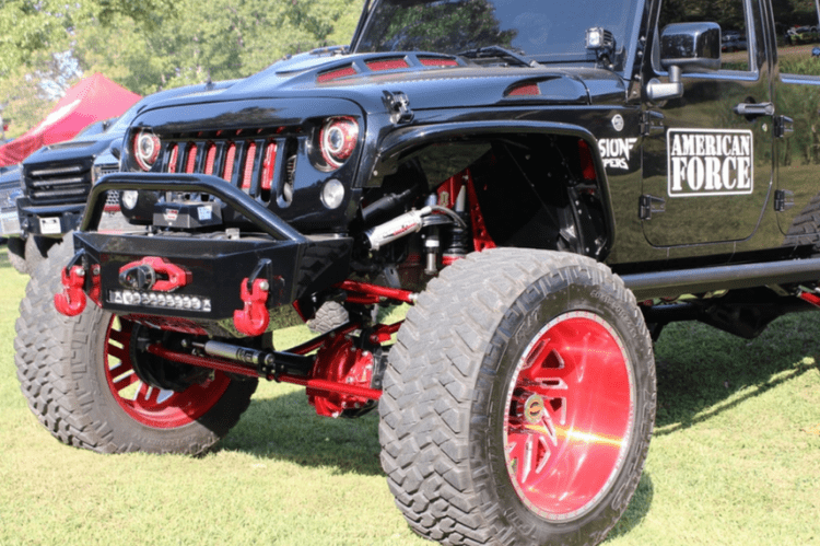 Fusion FBJEEPFB Jeep Wrangler JK 2007-2019 Front Bumper Winch Ready