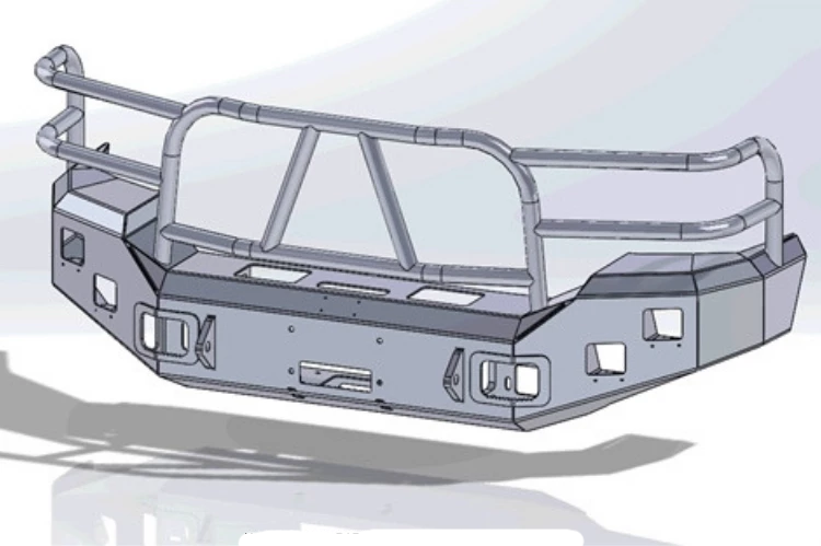 Hammerhead 600-56-0059 Ford Excursion 2005 X-Series Front Bumper Winch Ready