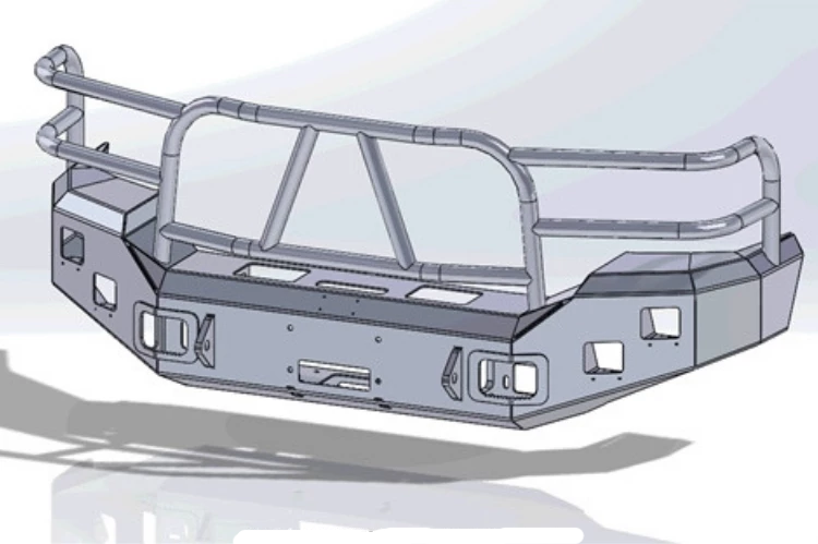 Hammerhead 600-56-0059 Ford F250/F350 Superduty 2005-2007 X-Series Front Bumper Winch Ready