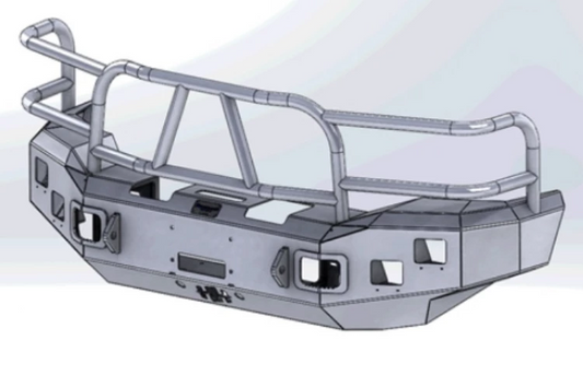 Hammerhead 600-56-0097 Ford Excursion 2000-2004 X-Series Front Bumper Winch Ready