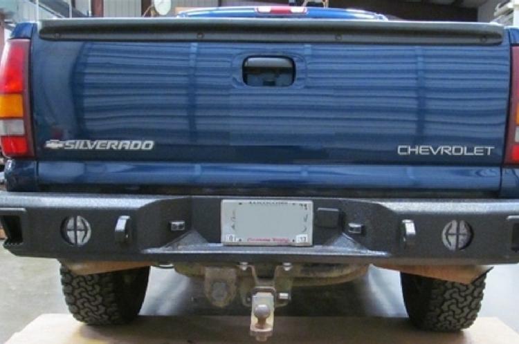 Hammerhead GMC Sierra 2500/3500 2001-2007 Rear Bumper 600-56-0106