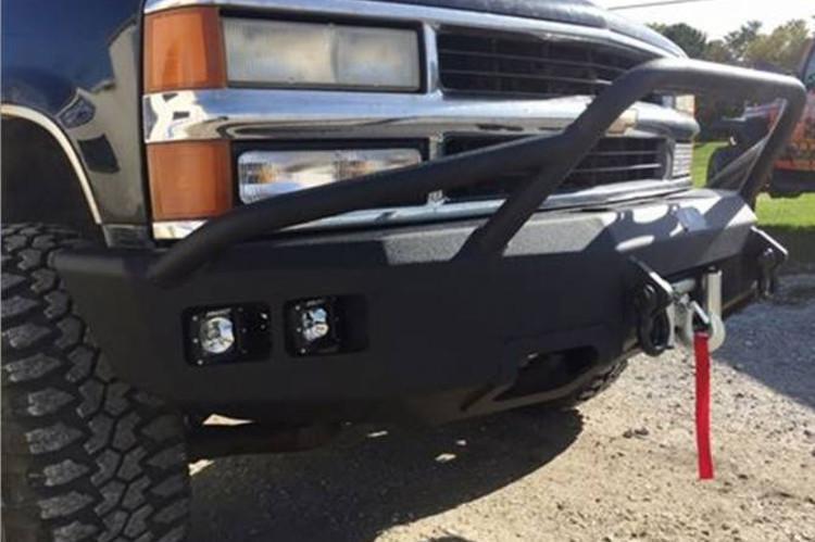 Hammerhead 600-56-0127Y GMC Yukon and Yukon XL 1998-2000 Front Bumper Winch Ready Pre-Runner