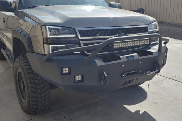 Hammerhead 600-56-0135 Chevy Silverado 2500/3500 2003-2006 Front Bumper Winch Ready Pre-Runner