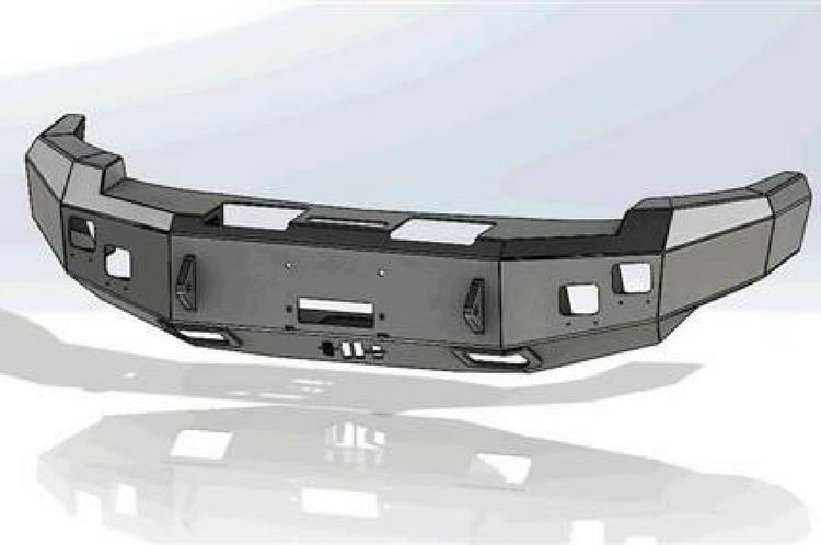 Hammerhead Chevy Silverado 2500/3500 2011-2014 Front Bumper Winch Ready No Brushguard 600-56-0136