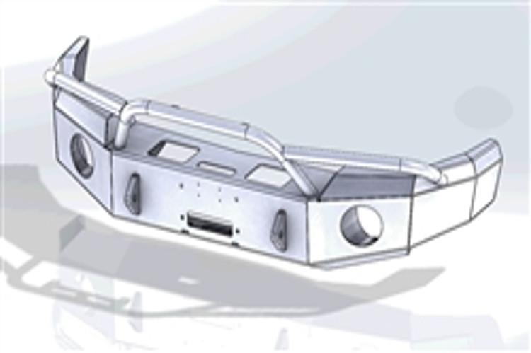 Hammerhead GMC Sierra 1500 1999-2002 Front Bumper Winch Ready Pre-Runner 600-56-0194
