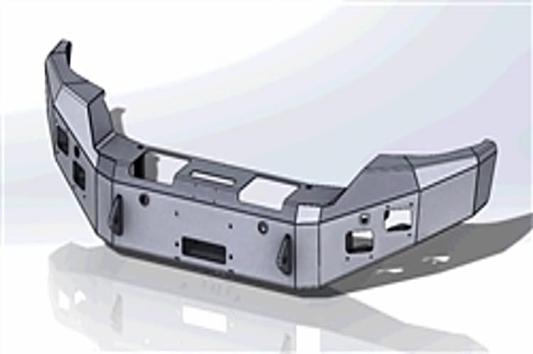 Hammerhead 600-56-0273 GMC Sierra 2500/3500 2015-2019 Front Bumper Winch Ready No Brushguard