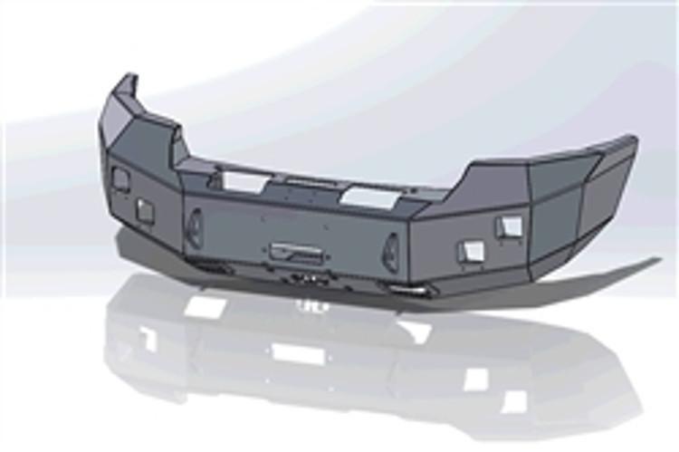 Hammerhead GMC Sierra 2500/3500 2011-2014 Front Bumper Winch Ready No Brushguard 600-56-0357