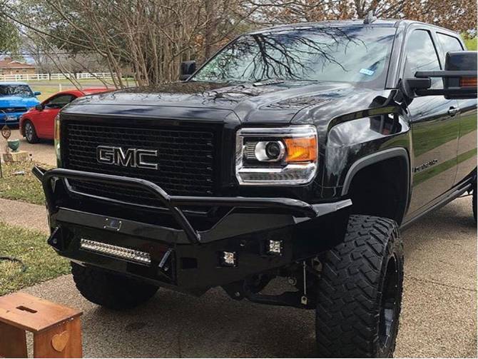 Hammerhead 600-56-0413 GMC Sierra 2500/3500 2015-2019 Front Bumper Low Profile Pre-Runner