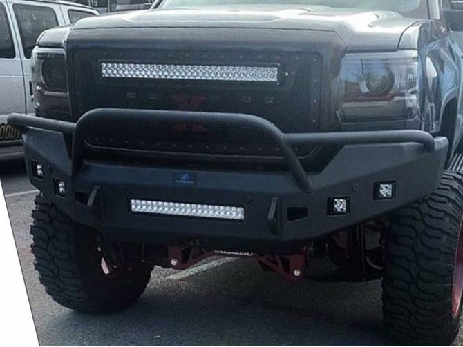 Hammerhead 600-56-0413 GMC Sierra 2500/3500 2015-2019 Front Bumper Low Profile Pre-Runner