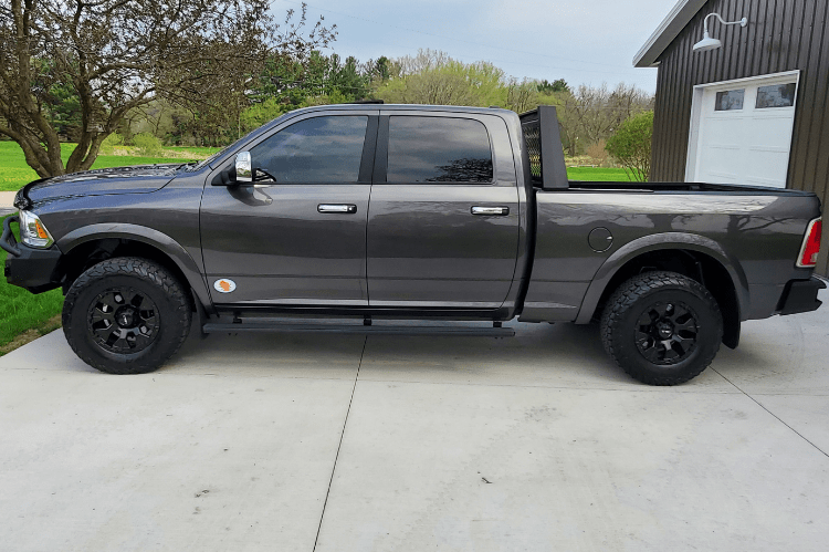 thumbnail image 2 of New Front Chrome Steel Bumper For 2013-2018 Dodge Ram 1500 - With Fog Light Holes 2 of 6