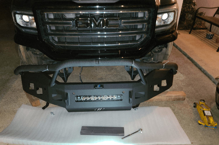 Hammerhead 600-56-0436 GMC Sierra 1500 2016-2018 Front Bumper Low Profile Pre-Runner Non-Winch