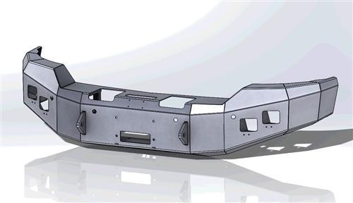 Hammerhead Chevy Silverado 1500 2016-2017 Front Bumper Winch Ready No Brushguard 600-56-0451