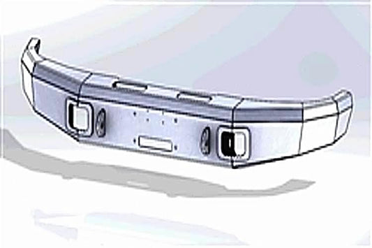 Hammerhead Ford F150 1992-1996 Front Bumper Winch Ready No Brushguard 600-56-0455