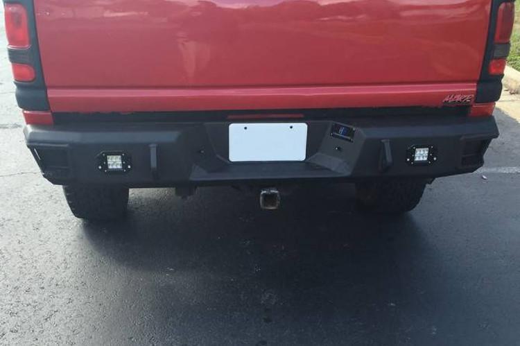 Hammerhead Chevy Silverado 1500 2014-2017 Rear Bumper Flush Mount with Sensors 600-56-0481