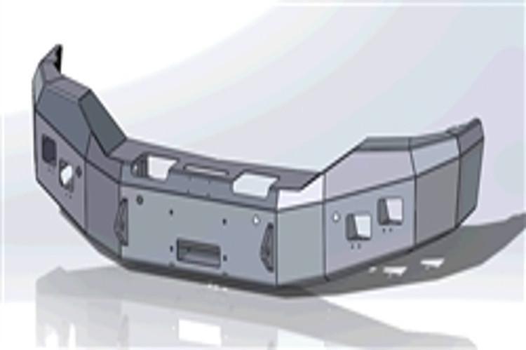 Hammerhead GMC Sierra 1500 2016-2018 Front Bumper Winch Ready No Brushguard 600-56-0489
