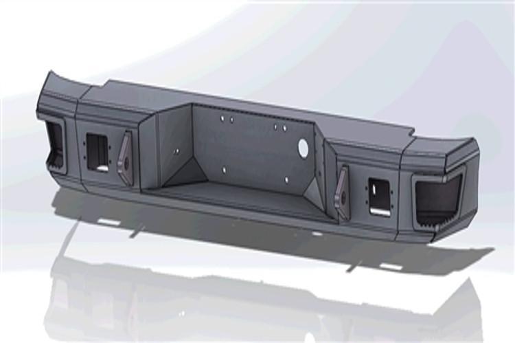 Hammerhead 600-56-0530 Chevy Silverado 1500 (Step Side Only) Rear Bumper 1999-2006