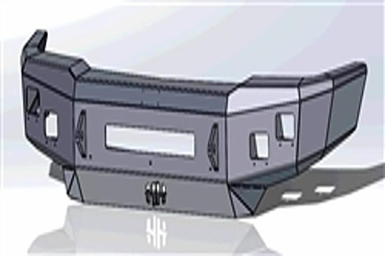 Hammerhead Chevy Silverado 2500/3500 2003-2006 Front Bumper Low Profile No Brushguard 600-56-0599