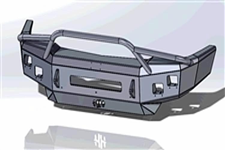 Hammerhead Chevy Silverado 2500/3500 2003-2006 Front Bumper Low Profile Pre-Runner 600-56-0645