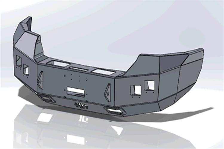 Hammerhead 600-56-0732 Gmc Sierra 2500/3500 HD Front Bumper 2007-2010