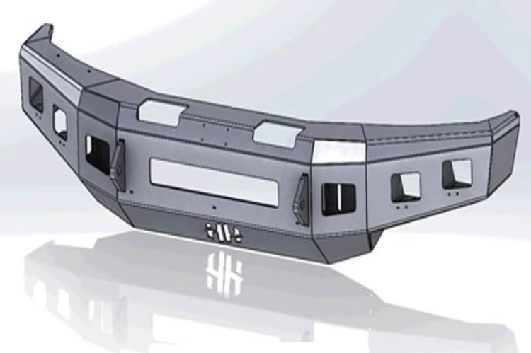 Hammerhead 600-56-0789 Ford F450/F550 Superduty 2008-2010 Low Profile Front Bumper No Brushguard