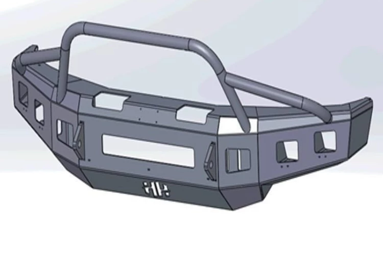 Hammerhead 600-56-0790 Ford F250/F350 Superduty 2008-2010 Low Profile Front Bumper With Pre-Runner Guard