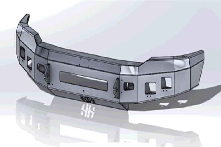 Hammerhead 600-56-0802 Ford F150 2018-2020 Low Profile Front Bumper No Brushguard